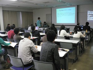 2011年11月に開催した「Cafe de さぽーと」の様子